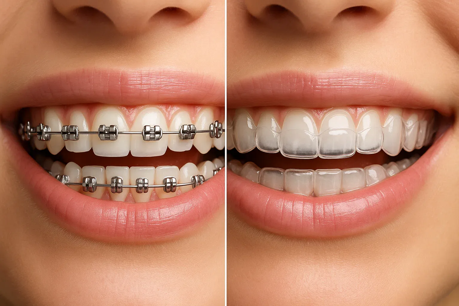 Diş Teli mi, Şeffaf Plak mı?