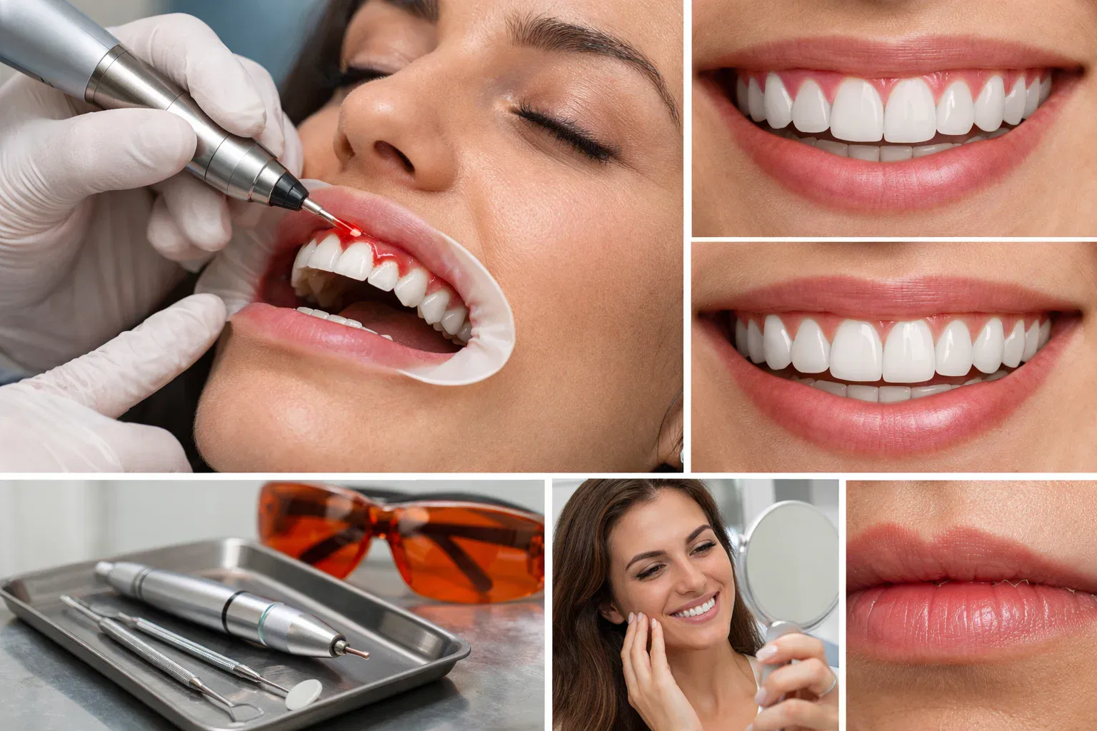 Lazerle Diş Eti Estetiği Nedir?