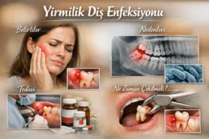 Yirmilik Diş Enfeksiyonu: Belirtileri, Nedenleri, Tedavisi ve Ne Zaman Çekilmelidir?