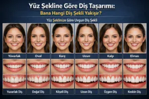 Yüz Şekline Göre Diş Tasarımı: Bana Hangi Diş Şekli Yakışır?
