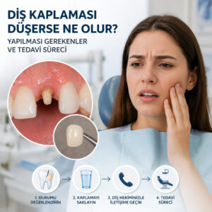 Diş Kaplaması D&uuml;şerse Ne Olur?