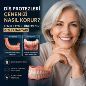 Diş Protezleri Çenenizi Nasıl Korur? Kemik Kaybını Önlemenin Gizli Anahtarı