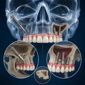 Pterygoid ve Zigomatik İmplantlar: Şiddetli Kemik Kaybında En Doğru Çözüm Hangisi?
