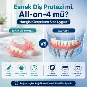 Esnek Diş Protezi mi, All-on-4 m&uuml;?